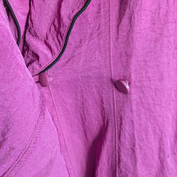 Vintage Rain Ruffle Trench - Picture 4 of 11